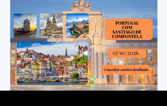 Portugal com Santiago de Compostela